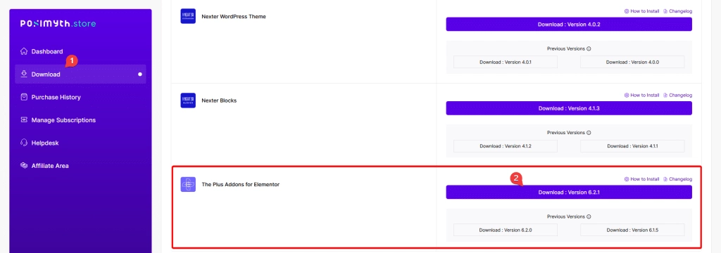 Theplus elementor download version store how to fix “ invalid license, update failed: download failed. Unauthorized” error? From the plus addons for elementor