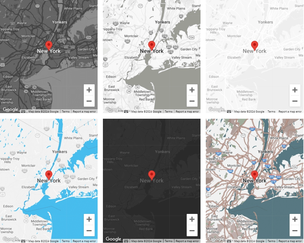 7 map styles 1 5 best wordpress map plugins [interactive mapping] from the plus addons for elementor