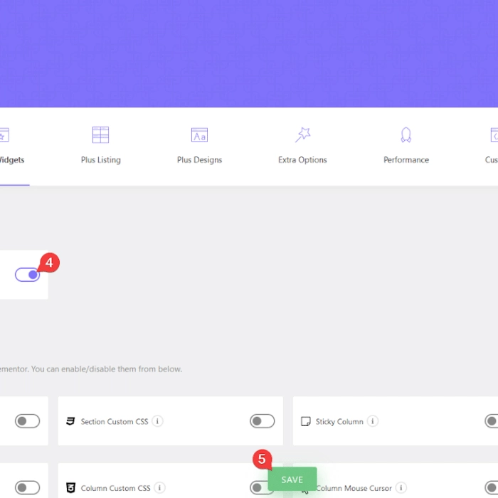 Activate advertisement banner