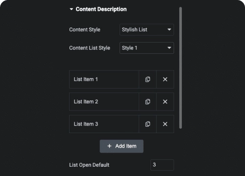 Add pricing key features list pricing table from the plus addons for elementor