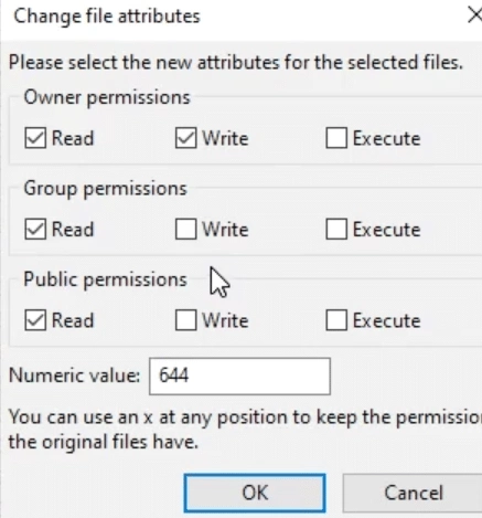 Adjust file permission 1 how to fix 403 forbidden error on wordpress [7 ways] from the plus addons for elementor
