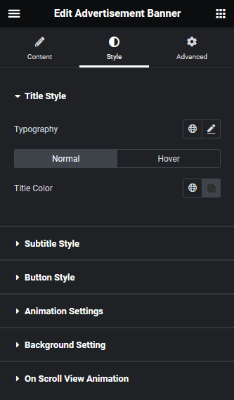 Advertisement Banner Style | The Plus Addons for Elementor Advertisement banner style