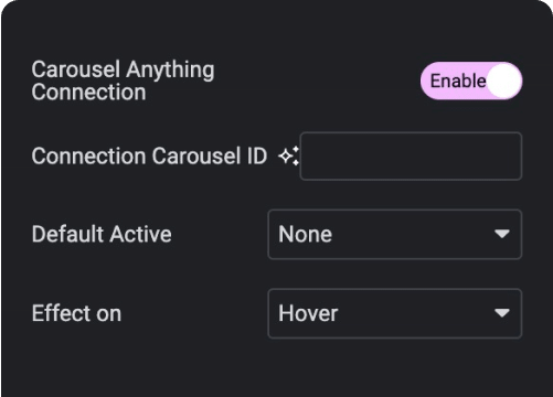 Connect with carousel remote info box for elementor from the plus addons for elementor