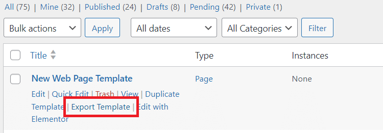 Export template how to use elementor templates [save, import and export] from the plus addons for elementor