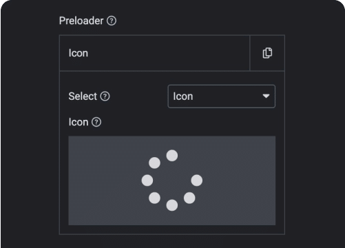 Icon as preloader elementor preloader animations & transitions | the plus addons for elementor from the plus addons for elementor