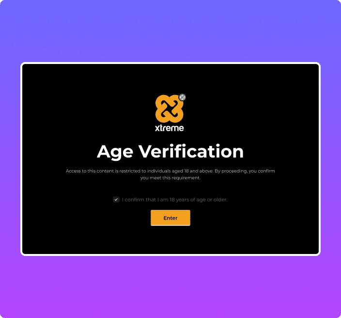 Adult website checkbox age gate verification elementor age gate verification widget [yes/no, birthdate] from the plus addons for elementor
