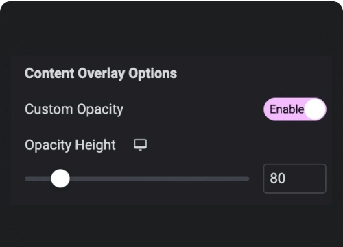 Fade Out Content With Opacity Controls | The Plus Addons for Elementor Fade out content with opacity controls product search page from the plus addons for elementor