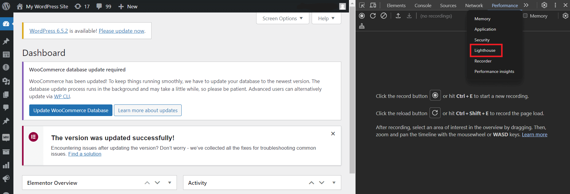 Go to the performance tab how to fix slow wordpress admin dashboard [13+ proven tips] from the plus addons for elementor