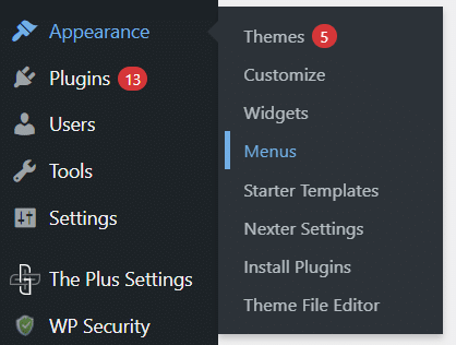 Missing or invalid menu items can’t edit theme in wordpress? 13 ways to fix it [solved] from the plus addons for elementor