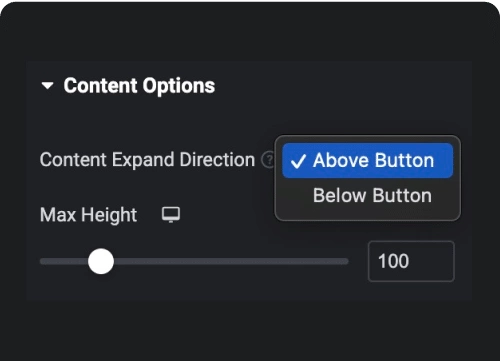 Place Button on Top or Bottom of the Content | The Plus Addons for Elementor Place button on top or bottom of the content product search page from the plus addons for elementor