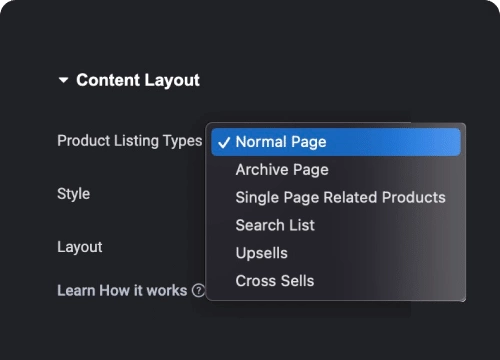 Product listing page mode product listing page with ajax filters from the plus addons for elementor