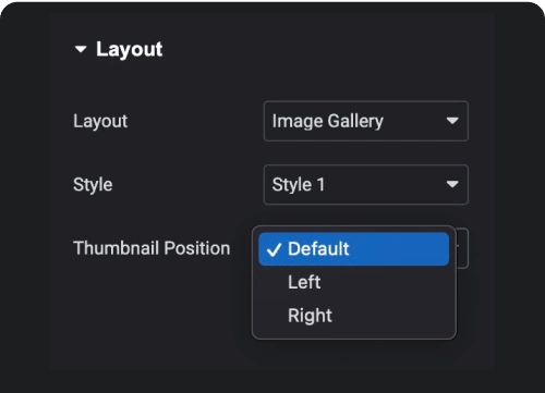 Product Thumbnail Positions | The Plus Addons for Elementor Product thumbnail positions woocommerce product single page from the plus addons for elementor