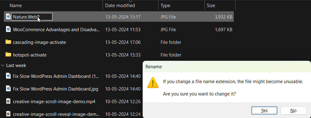 Rename the file jpg vs webp: should you use webp over jpg? From the plus addons for elementor