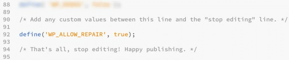 Repair database how to fix 
