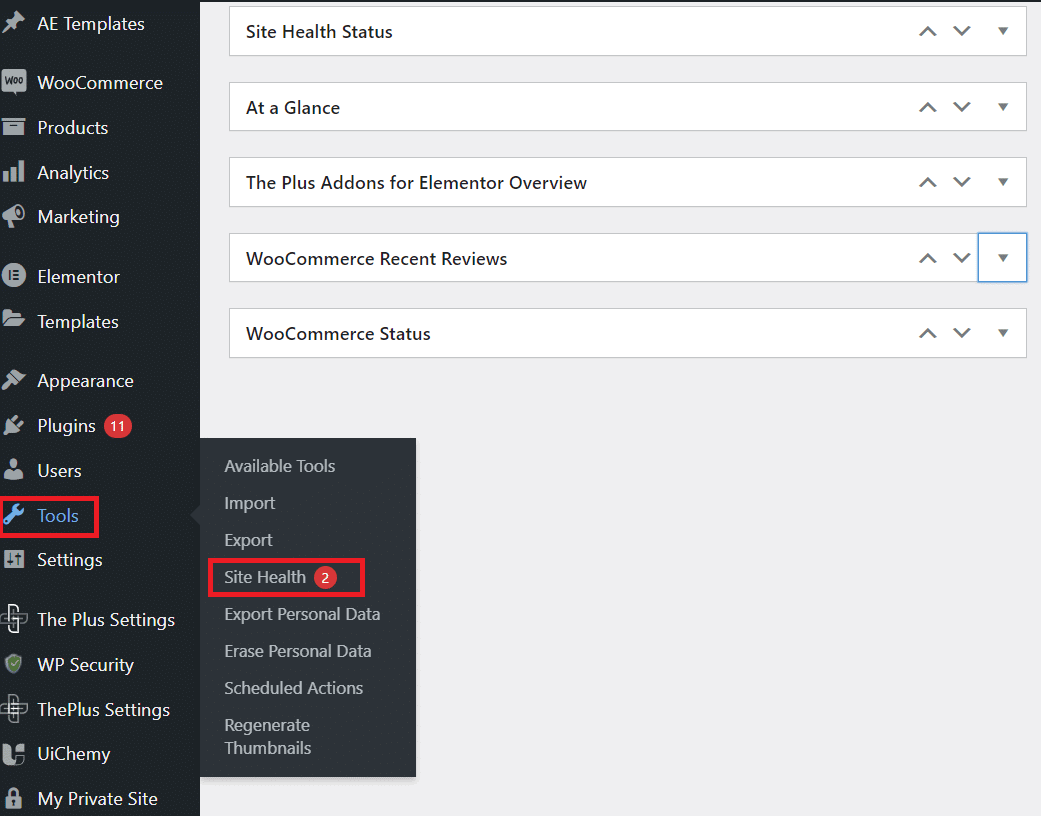 Update the php version how to fix slow wordpress admin dashboard [13+ proven tips] from the plus addons for elementor