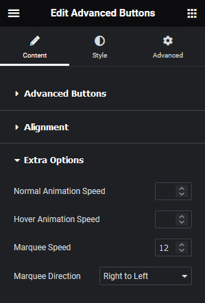 Advanced buttons extra options how to add advanced buttons in elementor? From the plus addons for elementor
