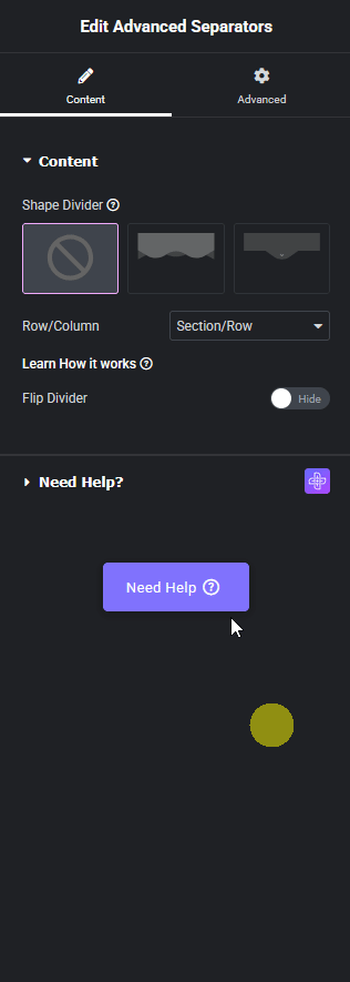 advanced separators column new | The Plus Addons for Elementor Advanced separators column new how to add a vertical shape divider in elementor? From the plus addons for elementor