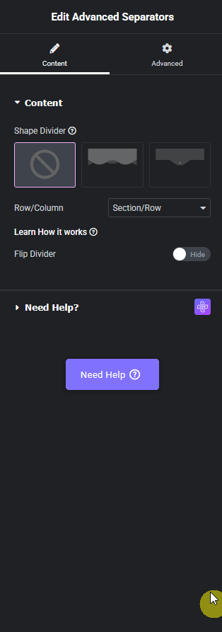 advanced separators section row new | The Plus Addons for Elementor Advanced separators section row new how to add separators in elementor? From the plus addons for elementor