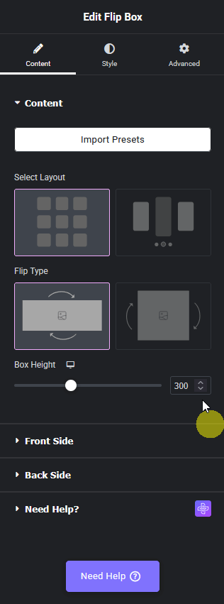 Flip box content new how to add a flip box in elementor? From the plus addons for elementor