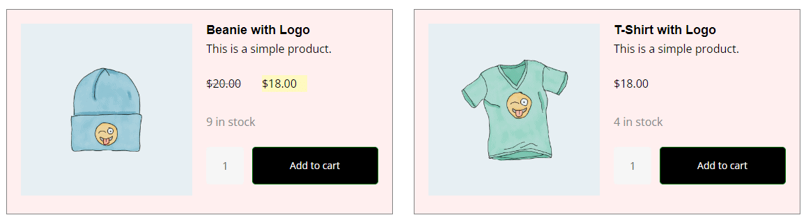 tpae product listing custom skin preview | The Plus Addons for Elementor Tpae product listing custom skin preview