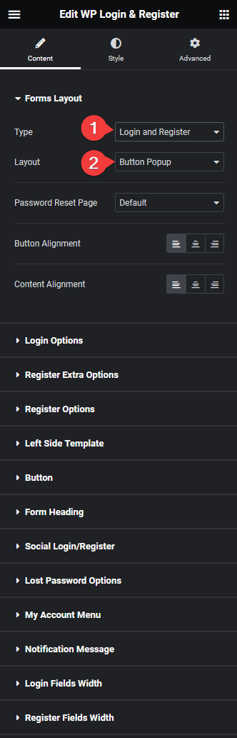Wp login register button popup login register how to add an elementor login register popup? From the plus addons for elementor