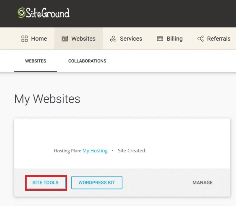 Click on site tools 1 how to check & update php in wordpress [step-by-step guide] from the plus addons for elementor