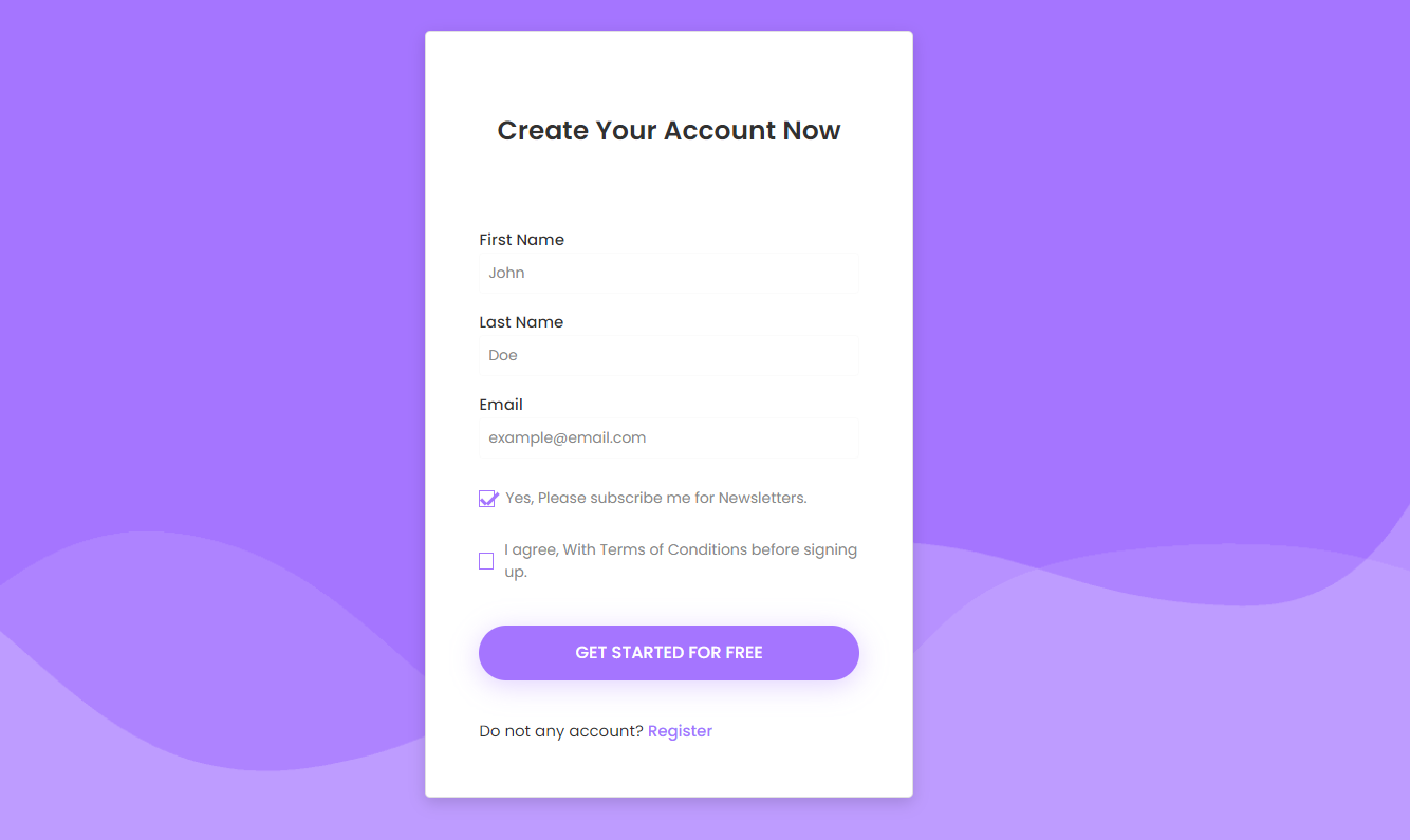 Login page with solid color 8 best login page examples [and how to replicate them] from the plus addons for elementor