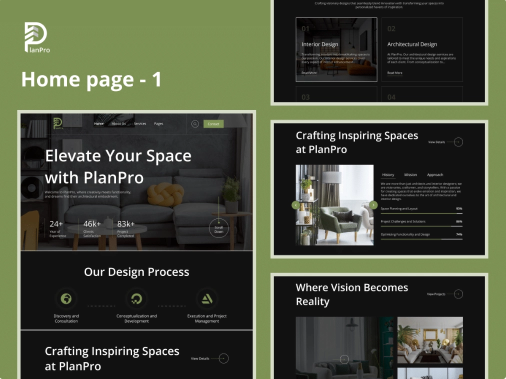 Planpro landing page 8 best landing page examples [for higher conversions] from the plus addons for elementor