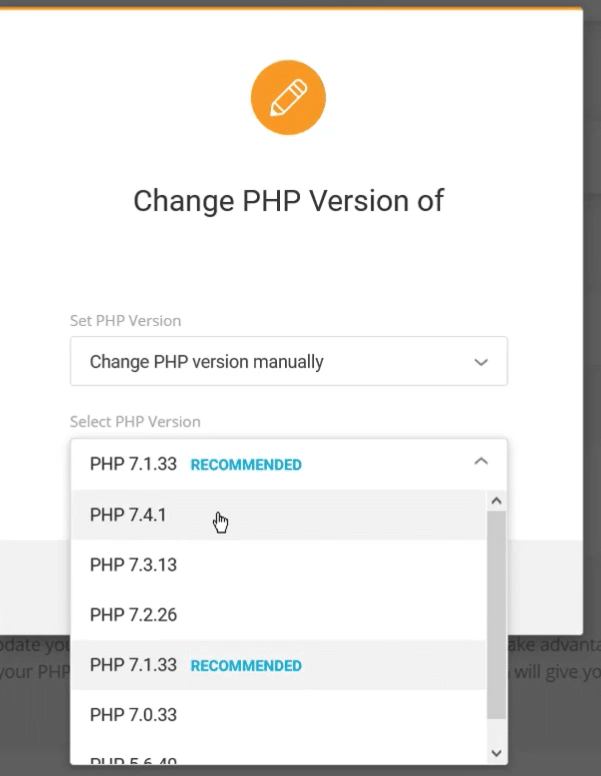 Select php version how to check & update php in wordpress [step-by-step guide] from the plus addons for elementor