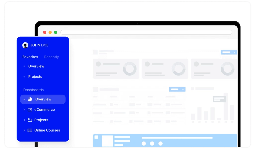 Vertical elementor navigation menu elementor navigation menu (horizontal & vertical) from the plus addons for elementor