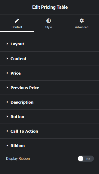Pricing table ribbon new how to add a pricing table in elementor? From the plus addons for elementor