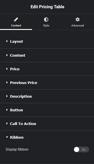 Pricing table ribbon new how to add a pricing table in elementor? From the plus addons for elementor