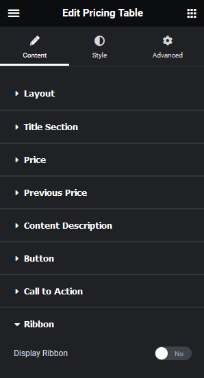 Pricing table ribbon how to add a pricing table in elementor? From the plus addons for elementor