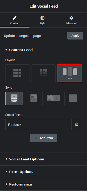 social feed carousel new Social Feed Elementor Widget: Settings Overview from The Plus Addons for Elementor