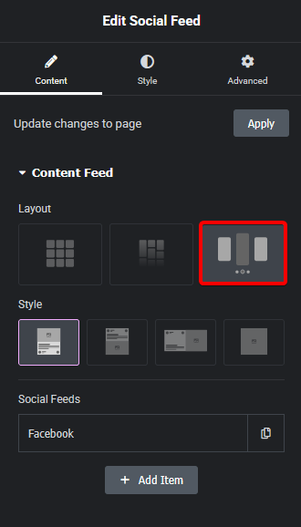 Social feed facebook carousel new how to add live facebook feed in elementor? From the plus addons for elementor