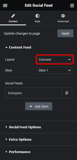 Social feed instagram carousel how to add live instagram feed in elementor? (personal & business) from the plus addons for elementor