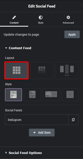 social feed instagram grid new How to Add Live Instagram Feed in Elementor? (Personal & Business) from The Plus Addons for Elementor