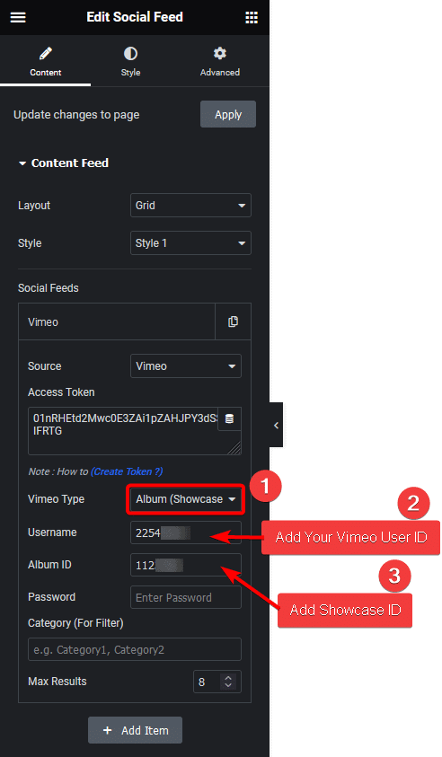 social feed vimeo album video | The Plus Addons for Elementor Social feed vimeo album video how to add vimeo channel feed in elementor? From the plus addons for elementor