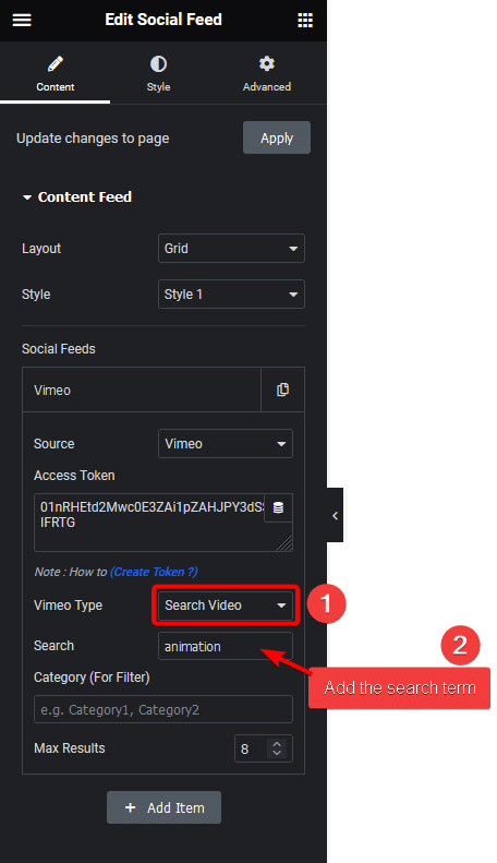 social feed vimeo search video | The Plus Addons for Elementor Social feed vimeo search video how to add vimeo channel feed in elementor? From the plus addons for elementor