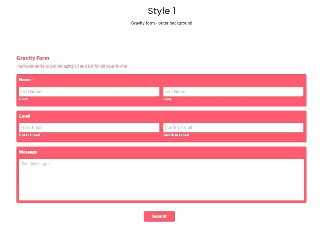 Gravity form style 1 how to style gravity forms in wordpress [without coding] from the plus addons for elementor