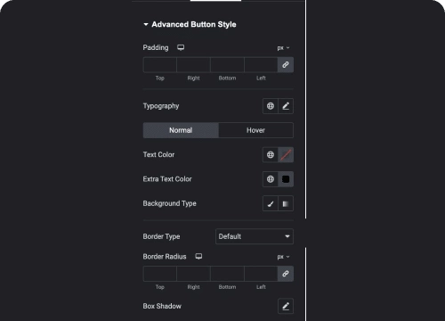 Multiple styles advanced buttons for elementor from the plus addons for elementor