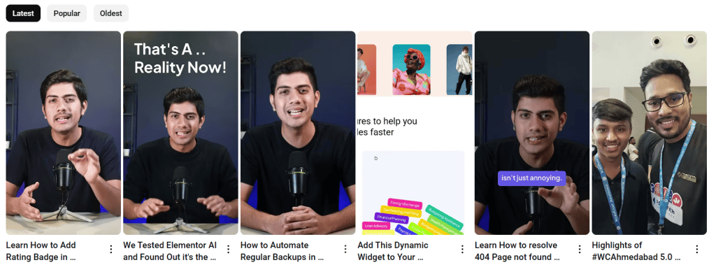 Posimyth youtube shorts how to embed youtube shorts on wordpress [step-by-step guide] from the plus addons for elementor