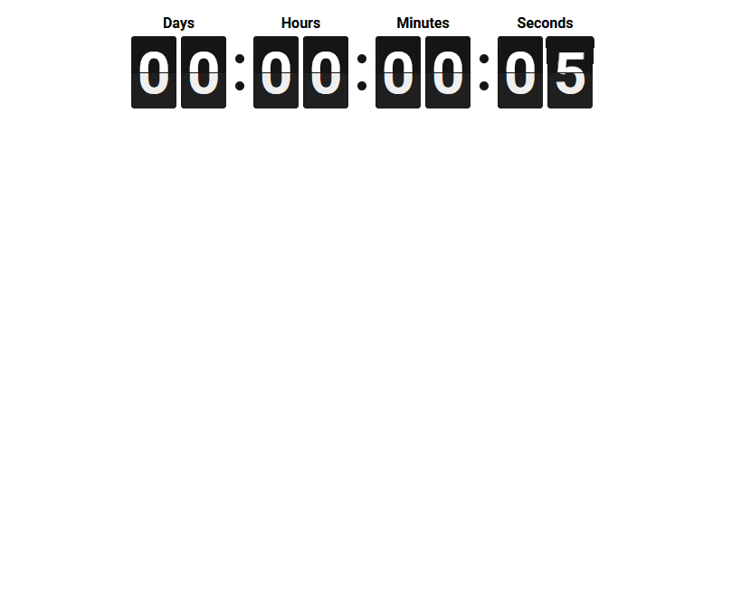 Countdown template demo how to show an elementor template section after countdown ends? From the plus addons for elementor
