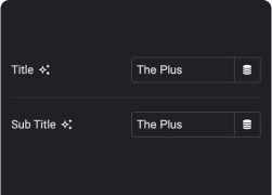 Add title and sub title progress bar widget for elementor [percentage bar] from the plus addons for elementor