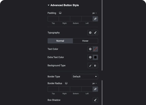 Advance button customize everything advanced buttons for elementor from the plus addons for elementor
