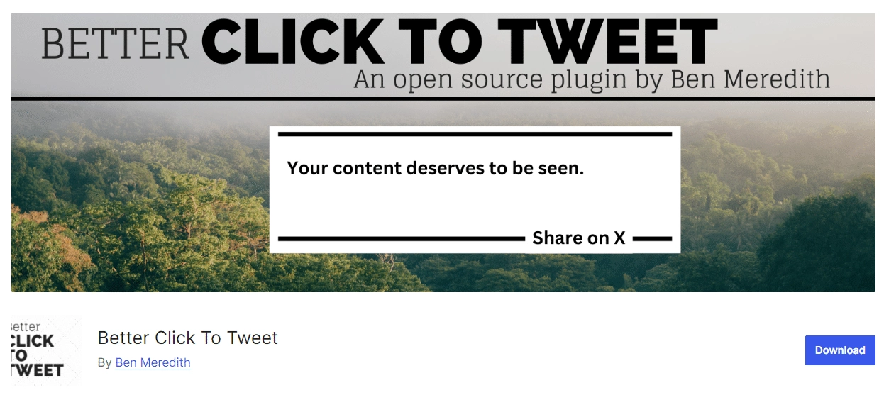 6 Best Twitter Plugins for WordPress Compared Better click to tweet