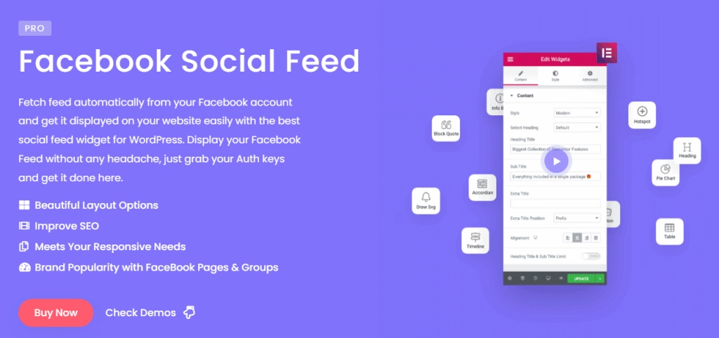 Facebook social feed 8 best facebook plugins for wordpress [live feed, reviews, & more] from the plus addons for elementor