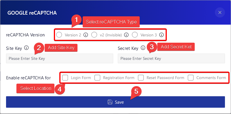 Google recaptcha settings captcha vs recaptcha compared [8 key differences] from the plus addons for elementor