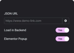 Load lottie in backend during editing elementor on scroll lottiefiles animation from the plus addons for elementor