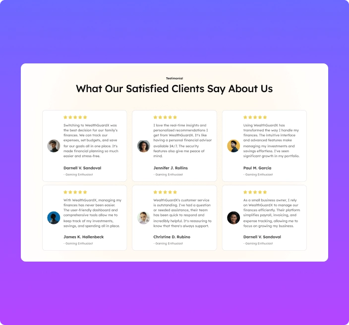 Product review testimonials testimonials grid for elementor [with ready-to-use demos] from the plus addons for elementor